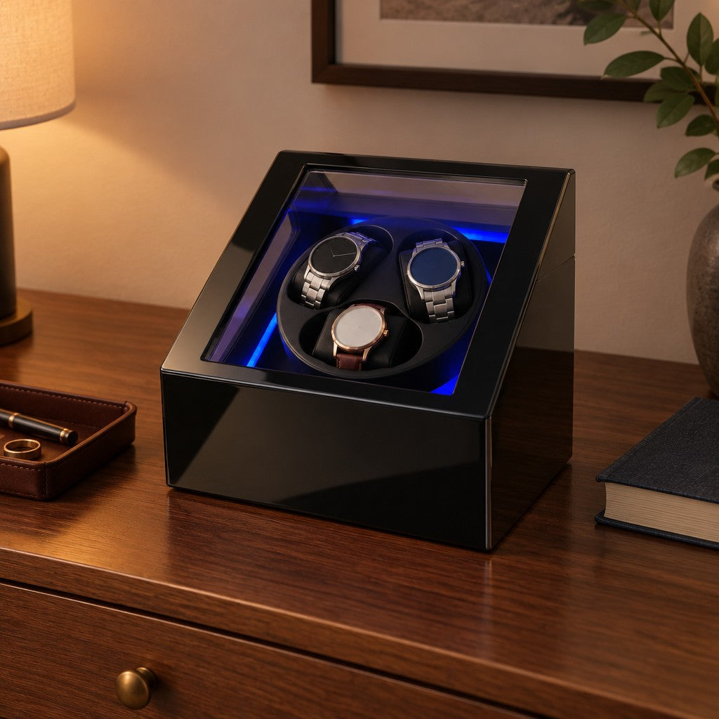 Black or walnut lacquer