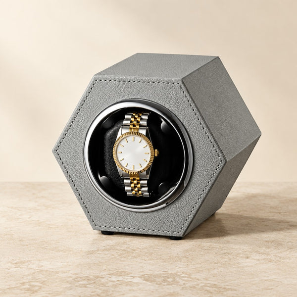 Hexagon Single Watch Winder - USB-C