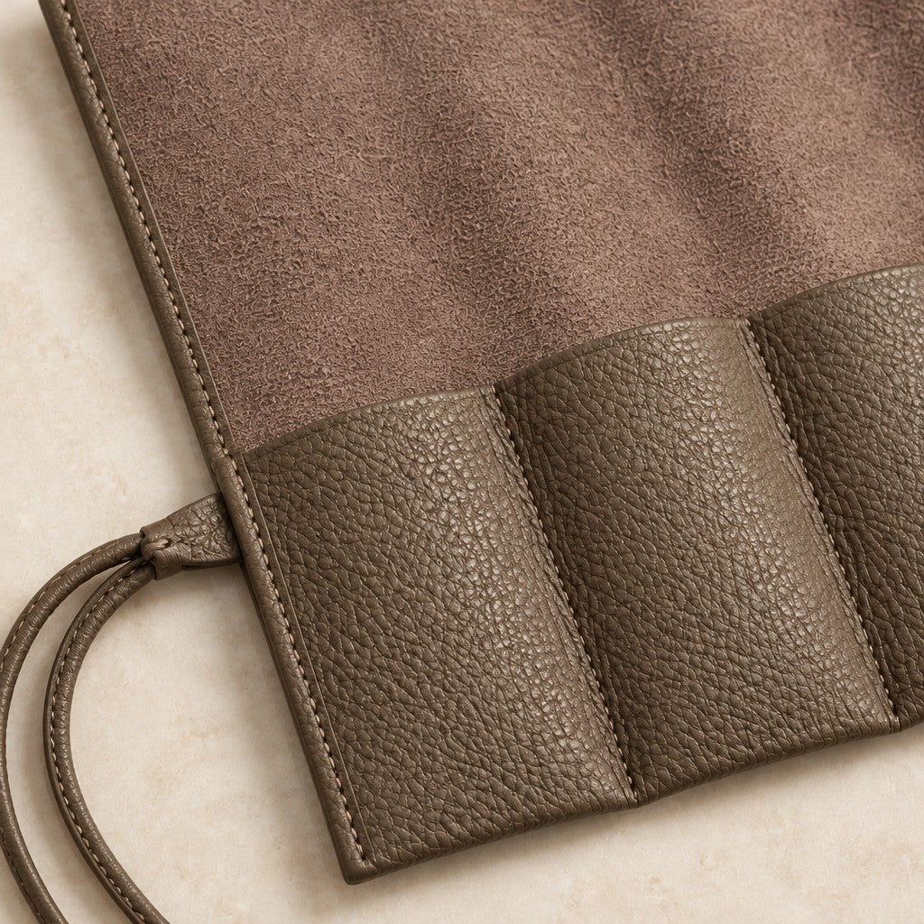 Cowhide that protects and ages well
