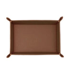 Personalized Pebbled Leather Valet Tray