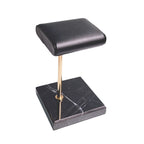 Marble Base Watch Stand with Leather Pillow
