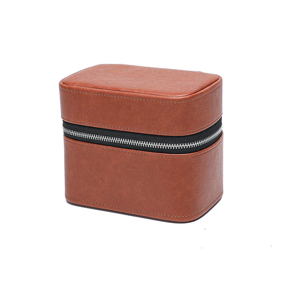 2-Watch Zip Travel Case with Accessory Compartment