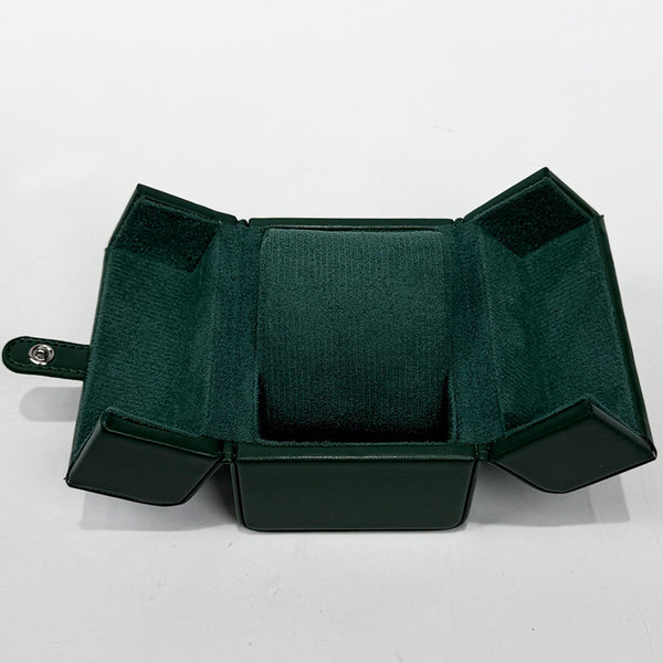 Double-Opening Single Watch Travel Case