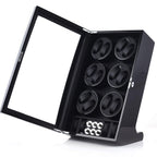 12-Watch Winder Cabinet with 4 Storage Slots