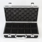 10-Slot Aluminum Watch Case