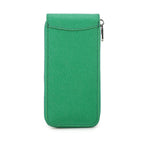 Saffiano Leather Single Watch Zip Case
