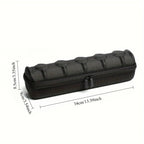5-Slot Zippered Hard-Shell Watch Case