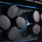 8-Watch Winder Cabinet in Black Wood Grain with RGB Light