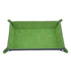 Foldable Valet Tray with Soft Suede-Touch Lining