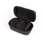 2-Slot Hard Shell Watch Travel Case with Microfiber Lining