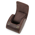 Vintage Leather Watch Roll - 1 to 4 Slots