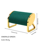 Gold-Tone Metal Watch Stand with Velvet Pillow