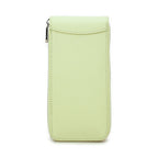 Saffiano Leather Single Watch Zip Case