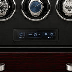 Touch-screen control panel of the winder