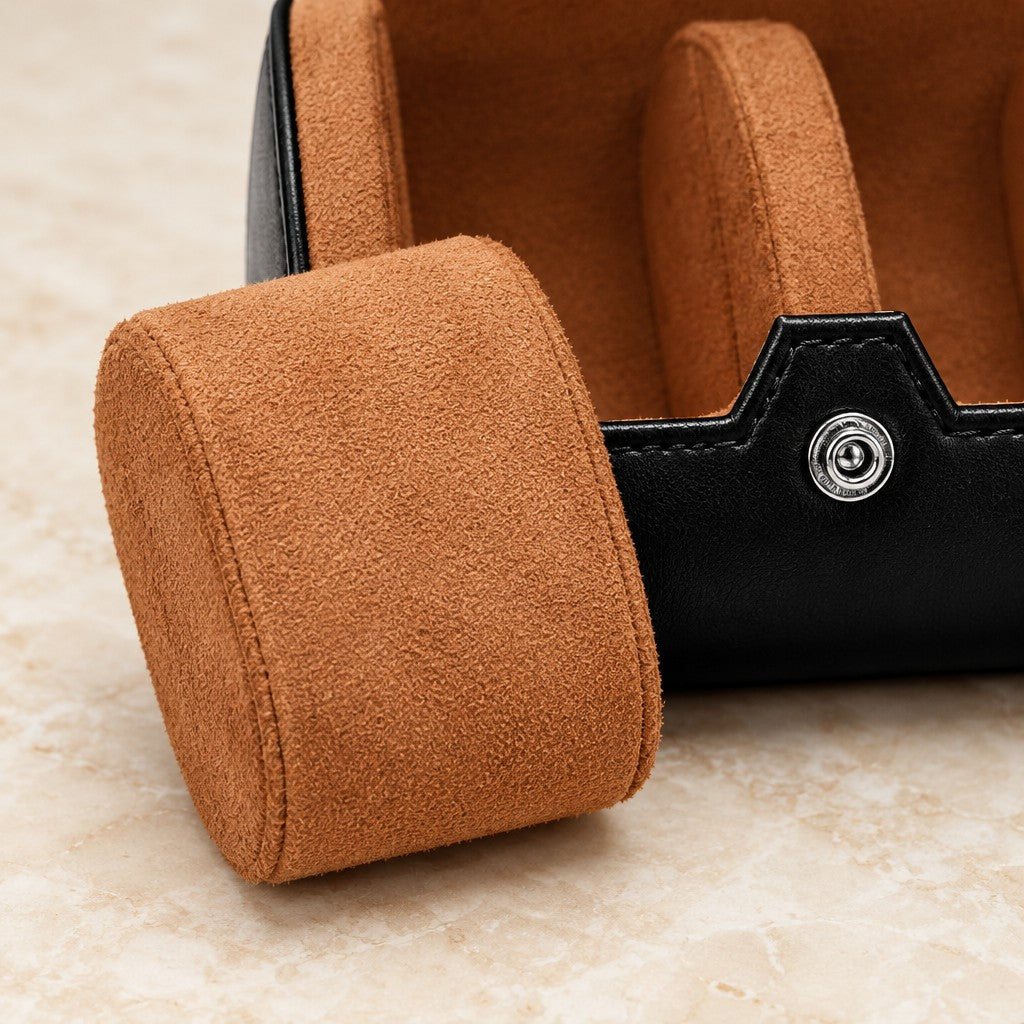 Each watch on its own pillow