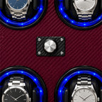 Control knob between two rotors