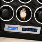Touch-screen panel under the winding cups