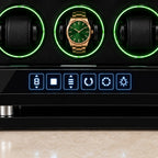 LCD touch panel under the winding cups