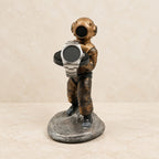 Diver watch stand with watches of different sizes