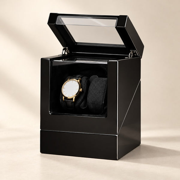 Double Watch Winder in Gloss Lacquer - USB-C