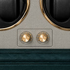 The two control knobs under the rotors
