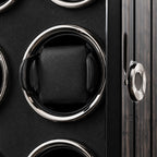 Close-up of a rotor pillow and the fingerprint reader