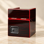 Back of the winder with its power button and USB-C port