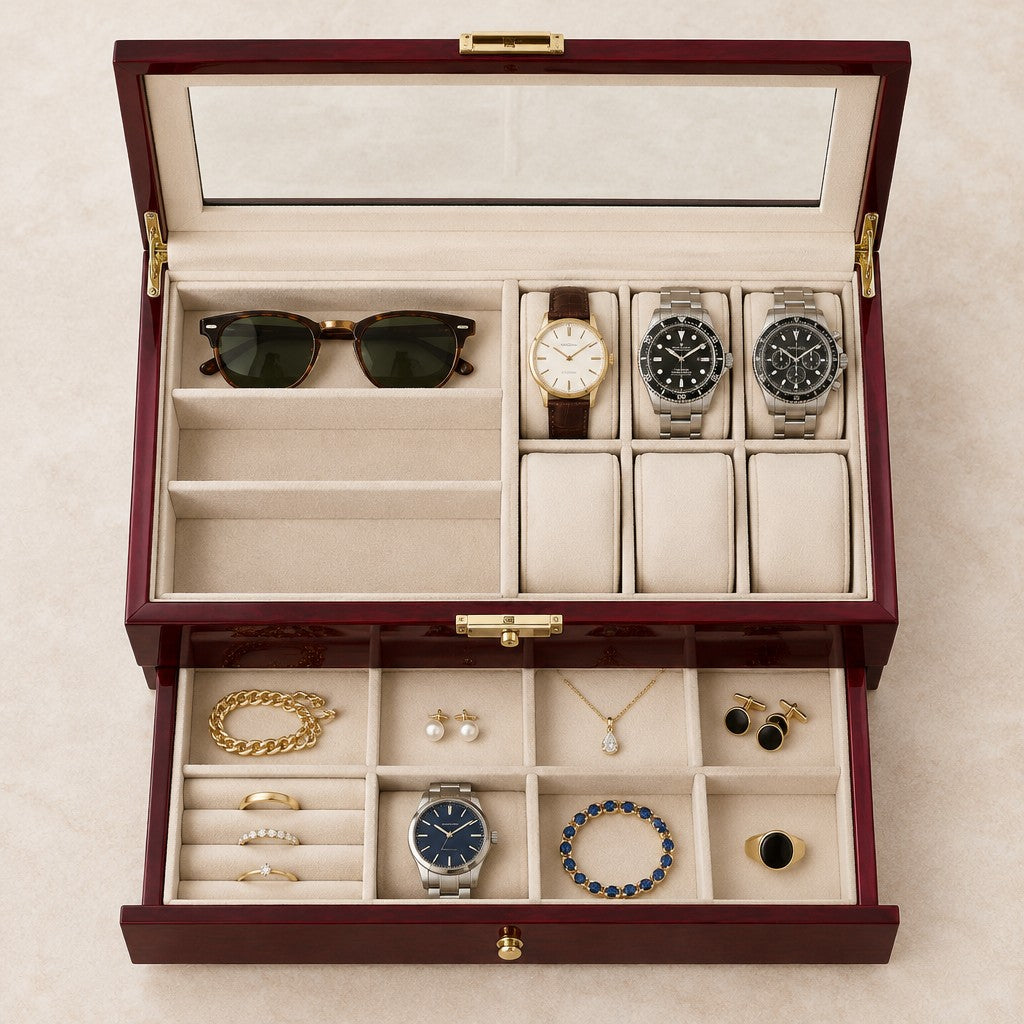 A drawer for jewelry